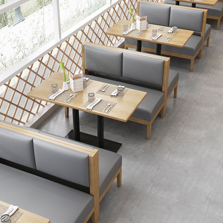 Industrial Style Dining Table Black Metal Base Table for Home Kitchen Dinner Clearhalo ' dining_table' 'Dining Tables & Seating' 'Dining Tables' 'furn' 'furn_dining_table' 'Furniture' 'furniture_dining_table' 'Kitchen & Dining Furniture' 'kitchen&dining_furn' 'kitchen' 'kitchen_dining_table' 1200x1200_990344fe-24ea-413c-af7d-e752ed23e147