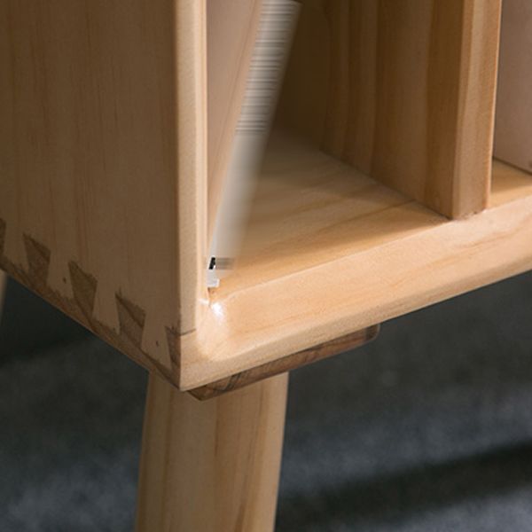 Scandinavian Standard Bookcase Shelves Closed Back Bookshelf for Home Clearhalo 'Bookcases' 'furn' 'furn_bookcases' 'Furniture' 'furniture_bookcases' 'Office Furniture' 1200x1200_99064687-4567-422e-ad65-2037bc975a5e