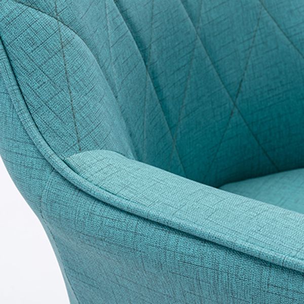 Upholstered Dining Arm Chair Solid Back Armchair with Wood Legs (Set of 2) Clearhalo ' kitchen&dining_furn' 'Dining Chairs' 'Dining Tables & Seating' 'dining_chair' 'furn' 'furn_dining_chair' 'Furniture' 'furniture_dining_chair' 'Kitchen & Dining Furniture' 'kitchen' 1200x1200_9906f304-d7fc-4eb1-a1b1-cab8f9b2390c