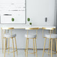 Glam Style Velvet Cushion Stool Low Back Bar Stool with Metal Leg Clearhalo 'Bar Furniture' 'Bar Stools' 'bar_stools' 'furn' 'furn_bar_stools' 'furniture_bar_stools' 'Kitchen & Dining Furniture' 'kitchen&dining_furn' 'kitchen' 'kitchen_furn' Furniture' 1200x1200_990769d7-5903-4064-96a6-4997050b8428