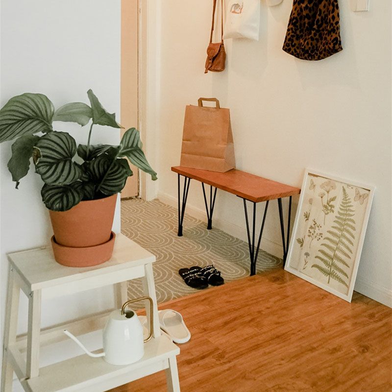 Banc de siège moderne de 11,7 pouces de largeur