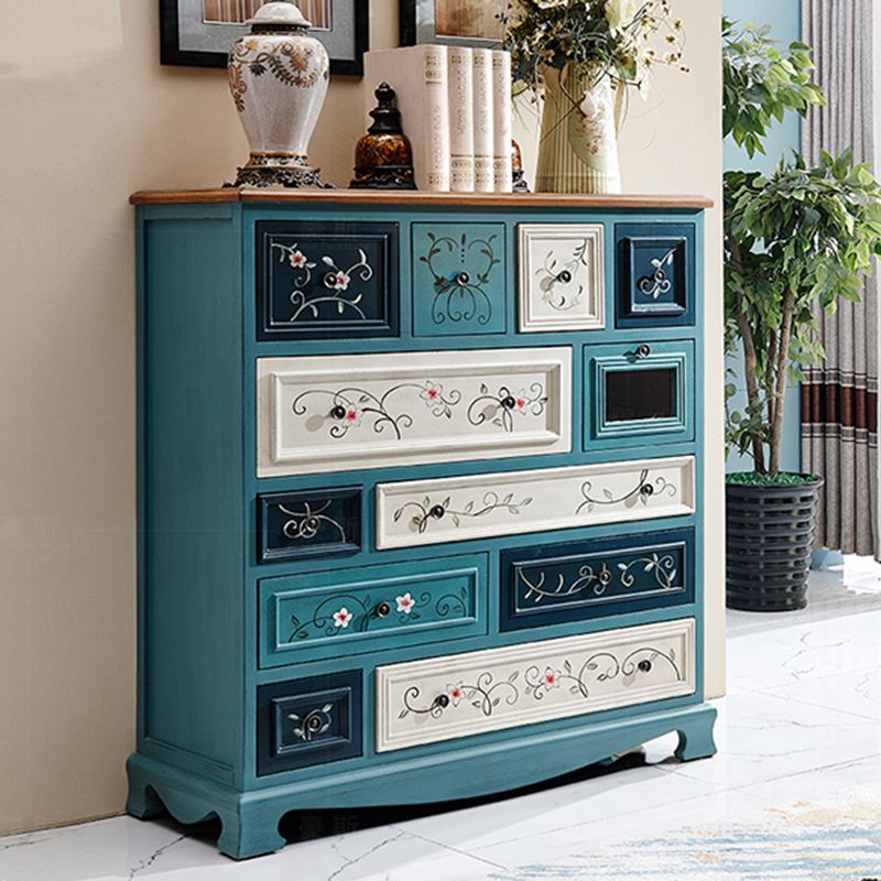 Nautical Bedroom Chest Solid Wood 16"Wide Storage Chest with Drawers Clearhalo 'Bedroom Furniture' 'Dressers & Chests' 'dressers_chests' 'furn' 'furn_dressers_chests' 'Furniture' 1200x1200_99090bc4-42df-4269-9497-c07a8e72cb2f