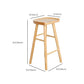 Industrial Solid Wood Bar Stool Backless Counter Stool for Living Room Clearhalo 'Bar Furniture' 'Bar Stools' 'bar_stools' 'furn' 'furn_bar_stools' 'Furniture' 'Kitchen & Dining Furniture' 1200x1200_99094c27-05d7-4a64-9aa2-1457dd3bb2b4