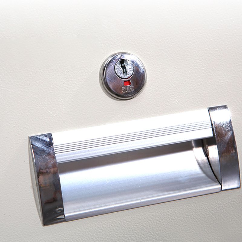 Contemporary Wardrobe Metal Freestanding Wardrobe Closet with Locks Clearhalo 'Armoires & Wardrobes' 'armoires_wardrobes' 'Bedroom Furniture' 'furn' 'furn_armoires_wardrobes' 'Furniture' 1200x1200_9909f5c4-0fb5-4207-8785-0b01d1a271f4