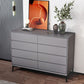 Modern Style Storage Chest Solid Wood Storage Chest Dresser , 15.6 Inch Width