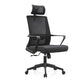 Silla de oficina giratoria de malla con asiento transpirable AirGrid y silla de escritorio trasera