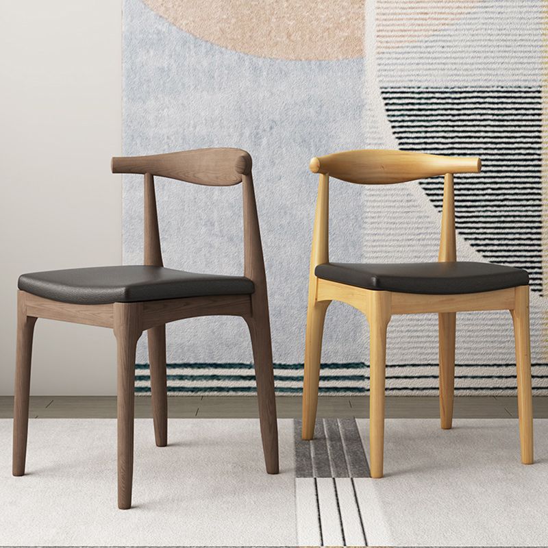 Entryway Dining Chairs Armless Wooden Dining Room Chairs for Kitchen Clearhalo 'Dining Chairs' 'Dining Tables & Seating' 'dining_chair' 'furn' 'furn_dining_chair' 'Furniture' 'furniture_dining_chair' 'Kitchen & Dining Furniture' 1200x1200_99115699-e4a3-4a13-bbfc-1ba58d811a8d