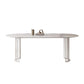 Simplicity Style Oval Double Furniture Stone Dining Table for Dining Room Clearhalo 'Dining Tables & Seating' 'Dining Tables' 'dining_table' 'furn' 'furn_dining_table' 'Furniture' 'furniture_dining_table' 'Kitchen & Dining Furniture' 'kitchen' 'kitchen_dining_table' 1200x1200_991742e9-8c41-40ab-b64b-23cdc0ac9e13