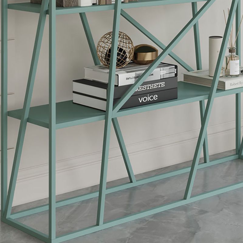 Metal Ladder Shelf Bookcase Modern Vertical Open Back Book Shelf Clearhalo 'Bookcases' 'furn' 'furn_bookcases' 'Furniture' 'Office Furniture' 1200x1200_99183aab-6b57-4237-8f49-d3166c78e442