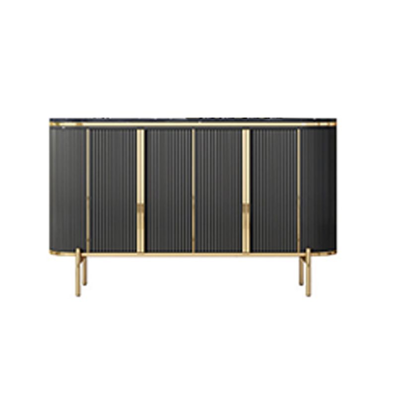 Glam Buffet Sideboard Stone Cabinets Dining Buffet for Living Room Clearhalo 'buffet_sideboard' 'Buffets & Sideboards' 'furn' 'furn_buffet_sideboard' 'Furniture' 'Kitchen & Dining Furniture' 1200x1200_9918df8c-b503-4750-bff4-6b16d45bb904