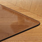 Modern Glass Desktop Geometric Dining Table Metal Base for Dining Room Clearhalo 'Dining Tables & Seating' 'Dining Tables' 'dining_table' 'furn' 'furn_dining_table' 'Furniture' 'Kitchen & Dining Furniture' 1200x1200_991a9411-316f-44f6-8009-743c28a5a63b
