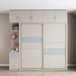 Sliding Wardrobe Closet with Shelves Contemporary Wardrobe Cabinet Clearhalo 'Armoires & Wardrobes' 'armoires_wardrobes' 'Bedroom Furniture' 'furn' 'furn_armoires_wardrobes' 'Furniture' 1200x1200_991df464-3d9c-42ff-8139-b561f7ae1c87