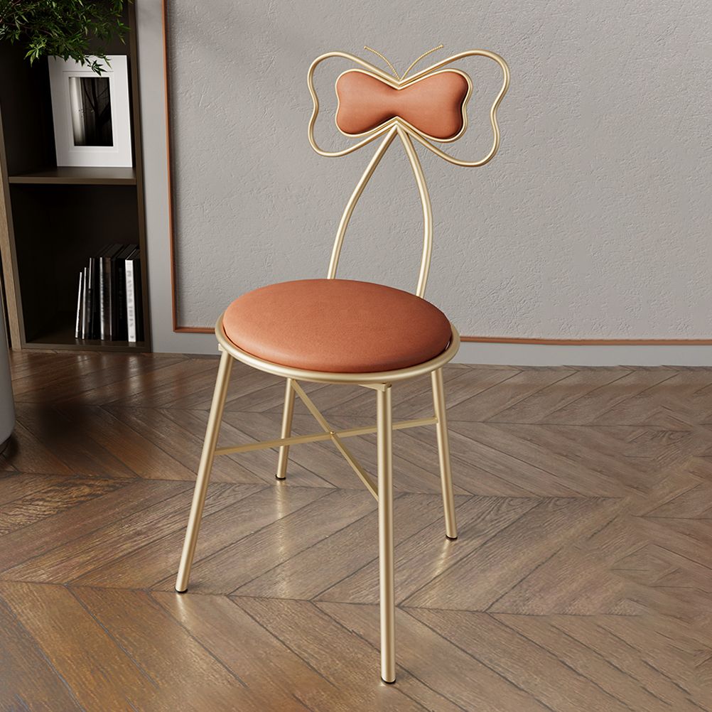 Nordic Style Open Back Side Chairs Upholstered Dining Armless Chairs for Home Clearhalo ' kitchen&dining_furn' 'Dining Chairs' 'Dining Tables & Seating' 'dining_chair' 'furn' 'furn_dining_chair' 'Furniture' 'furniture_dining_chair' 'Kitchen & Dining Furniture' 'kitchen' 1200x1200_991f92f5-1465-4f5b-9ed5-f403dd239604