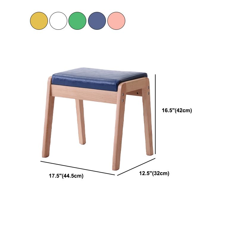 Modern Standard Yellow Rectangle Leather Water Resistant Indoor Standard Clearhalo 'furn' 'furn_ottomans_poufs' 'Furniture' 'Living Room Furniture' 'Ottomans & Poufs' 'ottomans_poufs' 1200x1200_991fde24-525d-4f9b-9b37-c80e4b688549