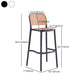 Contemporary Bar Stool Armless Plastic Low Back Counter Chair with Footrest Clearhalo 'Bar Furniture' 'Bar Stools' 'bar_stools' 'furn' 'furn_bar_stools' 'furniture_bar_stools' 'Kitchen & Dining Furniture' 'kitchen&dining_furn' 'kitchen' 'kitchen_furn' Furniture' 1200x1200_9921fdc9-d7b2-4e96-af18-7ceb9855f079