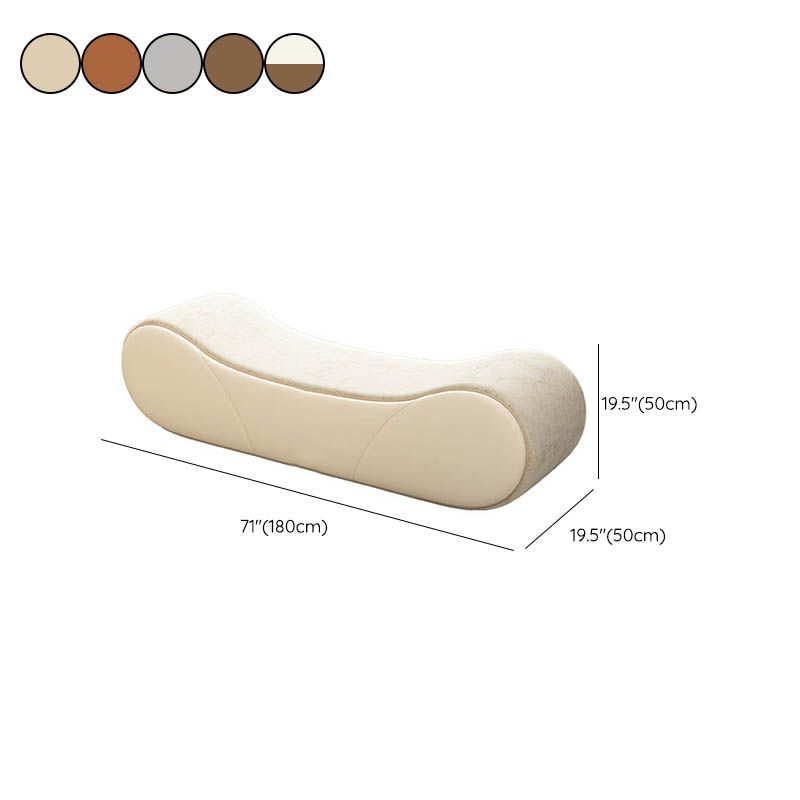 Bedroom Bench Modern Seating Bench with Upholstered , 19.5-inch W Clearhalo 'Benches' 'Chairs & Seating' 'furn' 'furn_benches' 'Furniture' 'Living Room Furniture' 1200x1200_9922daa2-4b14-4a61-ba78-7b29aa1041a5