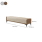 Rectangle Bedroom Bench Modern Seating Bench with Upholstered and Metal Legs Clearhalo 'Benches' 'Chairs & Seating' 'furn' 'furn_benches' 'Furniture' 'Living Room Furniture' 1200x1200_99231897-5426-46a9-b7e6-eb23394fdd30