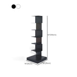 Contemporary Standard Metal Bookshelf Closed Back Bookcase with Shelves Clearhalo 'Bookcases' 'furn' 'furn_bookcases' 'Furniture' 'Office Furniture' 1200x1200_9928066b-94cc-4f4f-888b-543bcad21aa9