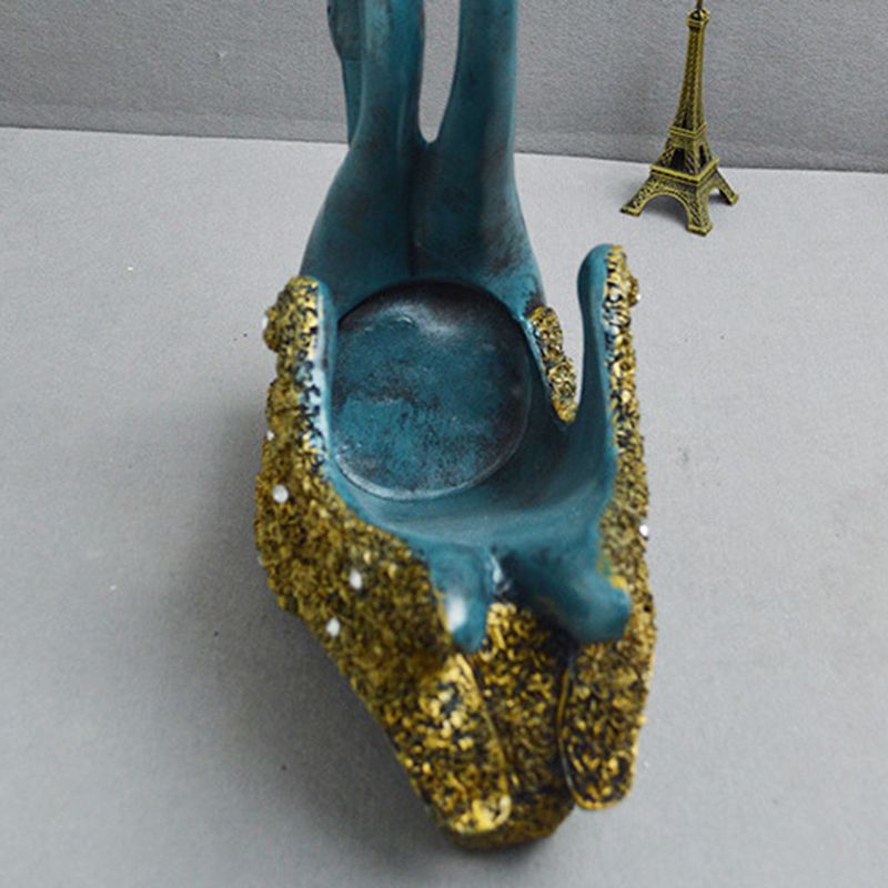 Glam Tabletop Weinflaschenhalter Harz Weinflasche Rack für Zimmer