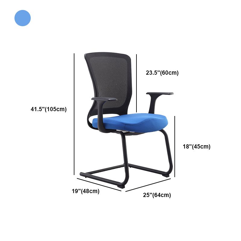 Silla respirable contemporánea del escritorio de conferencia de la microfibra de la silla giratoria de AirGrid