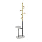 Contemporary Hall Tree Free Metal Coat Hooks Coat Rack with Storage Shelving Clearhalo 'Entry & Mudroom Furniture' 'furn' 'furn_hall_tree_coat_racks' 'Furniture' 'Hall Trees & Coat Racks' 'hall_tree_coat_racks' 1200x1200_992e0bd8-a61a-45db-80ab-7ff4a96559ea