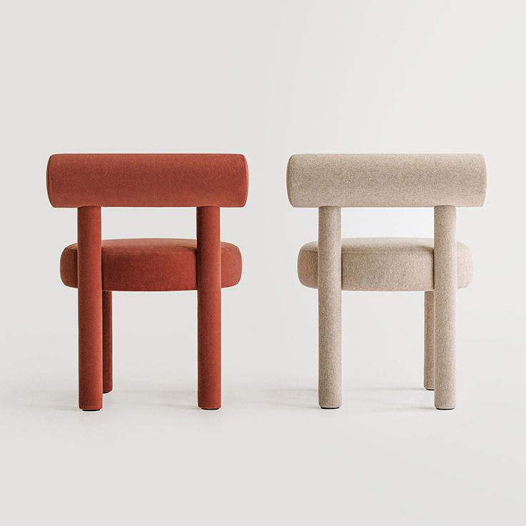 Contemporary Style Matte Finish Side Chair Open Back Dining Side Chair for Dining Room Clearhalo ' kitchen&dining_furn' 'Dining Chairs' 'Dining Tables & Seating' 'dining_chair' 'Furniture' 'furniture_dining_chair' 'Kitchen & Dining Furniture' 'kitchen' 1200x1200_99335a84-f3c4-4629-8b55-2e8b9b284848