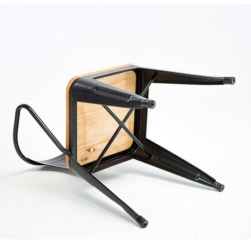 Industrial Counter Arm Chair Metal Dining Chair for Dining Room Clearhalo 'Dining Chairs' 'Dining Tables & Seating' 'dining_chair' 'furn' 'furn_dining_chair' 'Furniture' 'Kitchen & Dining Furniture' 1200x1200_99345a4b-29f9-4782-ba2d-549a31459c6a