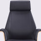 Contemporary Office Chair Adjustable Seat Height Leather Executive Chair Clearhalo 'furn' 'furn_office_chair' 'Furniture' 'Office Chairs' 'Office Furniture' 'office_chair' 1200x1200_99347a29-b47b-41d9-bb5f-34a10bf617ad