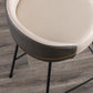 Contemporary Bar and Counter Stool Low Back Stool with 4 Legs in Black Clearhalo 'Bar Furniture' 'Bar Stools' 'bar_stools' 'furn' 'furn_bar_stools' 'Furniture' 'furniture_bar_stools' 'Kitchen & Dining Furniture' 1200x1200_9935e03d-cf2f-4420-9bcb-f7922ebd0317