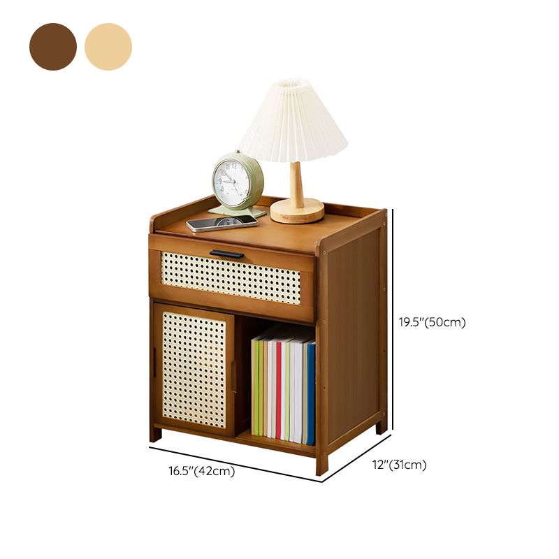Contemporary Night Table Open Storage Accent Table Nightstand for Home Clearhalo 'Bedroom Furniture' 'furn' 'furn_night_stand' 'Furniture' 'night_stand' 'Nightstands' 1200x1200_99363068-08c6-4253-abbb-e828c2f7c50a