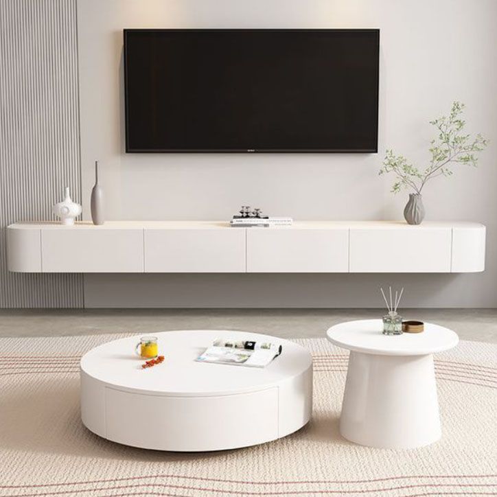 Contemporary Modern TV Console Floating Faux Wood Media Console Clearhalo 'furn' 'furn_tv_stands_entertainment_centers' 'Furniture' 'Living Room Furniture' 'TV Stands & Entertainment Centers' 'TV Stands & Media Storage Furniture' 'tv_stands_entertainment_centers' 1200x1200_9937dc5b-ffc0-426e-a50b-e58030d87a31