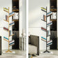 9.49"W Bookshelf Invisible Contemporary Style Bookcase for Office Home