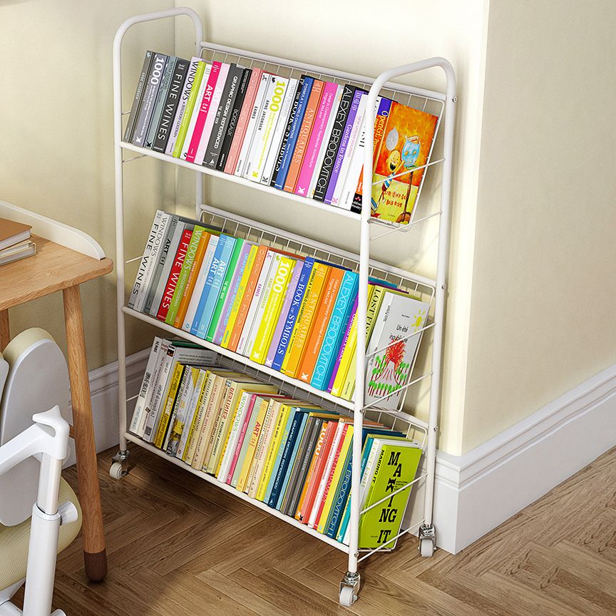 Modern Style Etagere Bookshelf Open Back Metal Bookcase for Home Clearhalo 'Bookcases' 'furn' 'furn_bookcases' 'Furniture' 'furniture_bookcases' 'Office Furniture' 1200x1200_993c83bd-8050-49b0-9eea-34666f2e024f