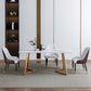 Rectangle Double Pedestal Dining Site Table Traditional Luxury Table for Indoor Clearhalo ' dining_table' 'Dining Tables & Seating' 'Dining Tables' 'furn' 'furn_dining_table' 'Furniture' 'furniture_dining_table' 'Kitchen & Dining Furniture' 'kitchen&dining_furn' 'kitchen' 'kitchen_dining_table' 1200x1200_9942d8b4-d627-416d-ac7a-73623dba4ed6