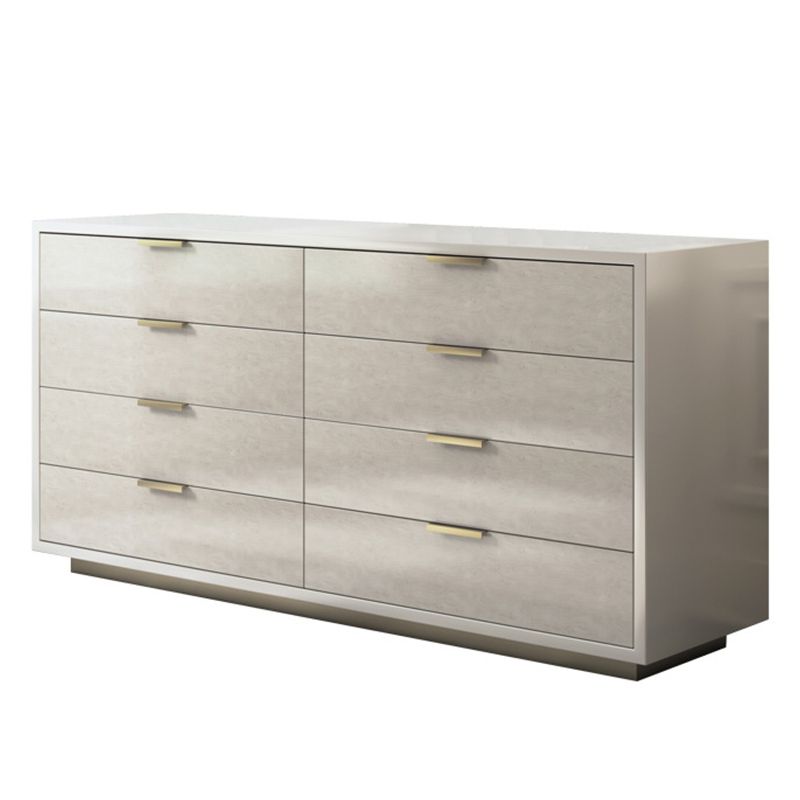 Ultra-Modern Double Dresser Solid Wood Storage Chest with Drawers for Bedroom Clearhalo 'Bedroom Furniture' 'Dressers & Chests' 'dressers_chests' 'furn' 'furn_dressers_chests' 'Furniture' 1200x1200_9944a328-74d3-4f31-bf04-6c750350da80