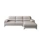 Contemporary Light Grey Sofa with Pillow Top Arm for Apartment 35.43" Clearhalo 'furn' 'furn_sectionals' 'Furniture' 'furniture_sectionals' 'kitchen' 'kitchen_sectionals' 'Living Room Furniture' 'Sectionals' 1200x1200_994592c7-90fb-461a-820d-b8b18ff52386