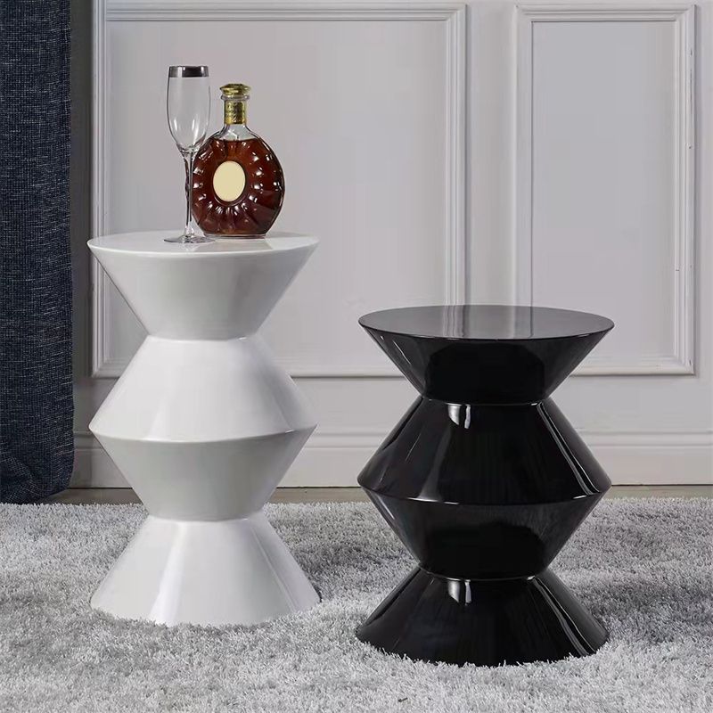 No Distressing Plastic Pedestal Modern Round 1 Coffee Table for Bedroom Clearhalo 'Coffee & Accent Tables' 'Coffee Tables' 'coffee_tables' 'furn' 'furn_coffee_tables' 'Furniture' 'Living Room Furniture' 1200x1200_9947b499-9991-424f-82f4-563796c05fbe
