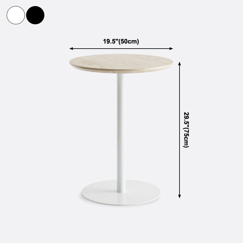 Round Solid Wood Dining Table Simplicity Dining Room Collection with Pedestal Base Clearhalo ' dining_table' 'Dining Tables & Seating' 'Dining Tables' 'furn' 'furn_dining_table' 'Furniture' 'furniture_dining_table' 'Kitchen & Dining Furniture' 'kitchen&dining_furn' 'kitchen' 'kitchen_dining_table' 1200x1200_994a5580-0245-425e-aa97-1d2f3fb4f767