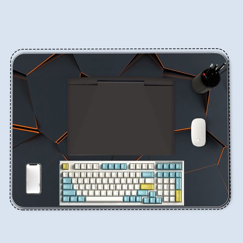 Forme rectangulaire Bureau de bureau de style moderne de forme moderne avec 2 lames pour la maison