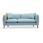 Linen Modern Sofa Square Arm 30"W Cushions Sofa for Living Room Clearhalo 'furn' 'furn_sofas' 'Furniture' 'furniture_sofas' 'kitchen' 'kitchen_sofas' 'Living Room Furniture' 'Sofa' 'sofas' 1200x1200_994e93fb-38a4-4f56-afe5-31d8c35bc650