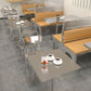 Industrial Stainless Steel Dining Table Metal Base Table for Dinning Room Clearhalo ' dining_table' 'Dining Tables & Seating' 'Dining Tables' 'furn' 'furn_dining_table' 'Furniture' 'furniture_dining_table' 'Kitchen & Dining Furniture' 'kitchen&dining_furn' 'kitchen' 'kitchen_dining_table' 1200x1200_994e9c2c-e283-462f-9a30-17bf252f12ad