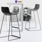 Nordic Bar-stool Plastic Counter Bar Stool for Kitchen Bar with Metal Legs Clearhalo 'Bar Furniture' 'Bar Stools' 'bar_stools' 'furn' 'furn_bar_stools' 'Furniture' 'furniture_bar_stools' 'Kitchen & Dining Furniture' 1200x1200_994f8962-f9e8-400d-87c9-de238396e960