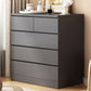 16" W Wooden Chest Modern Style Storage Chest Dresser with Drawers and Doors Clearhalo 'Bedroom Furniture' 'Dressers & Chests' 'dressers_chests' 'furn' 'furn_dressers_chests' 'Furniture' 1200x1200_9950b85e-1819-4d30-89f2-0a5da7c7229e