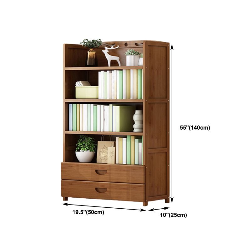 9.9" W Modern Bookcase Matte Finish Closed Back Bookshelf for Study Room Clearhalo 'Bookcases' 'furn' 'furn_bookcases' 'Furniture' 'Office Furniture' 1200x1200_9951efef-285a-4892-9f0a-42a9edd5c6d2