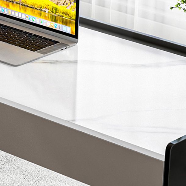 Curved Work Table Home Office Modern Sintered Stone Writing Desk Clearhalo 'furn' 'furn_office_desk' 'Furniture' 'furniture_office_desk' 'Office Desks' 'Office Furniture' 'office_desk' 1200x1200_99531f57-5bc6-4de1-8011-771e03f60049