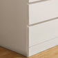 Coffre de rangement en bois de style moderne, commode de rangement pour chevet