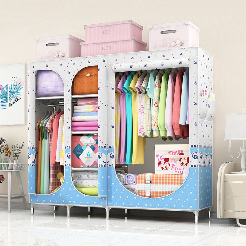 Armadio in metallo in stile contemporaneo armadio a 3 porte per casa