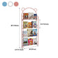 Scandinavian Wall Mounted Bookshelf Iron Vertical Bookcase for Home Clearhalo 'Bookcases' 'furn' 'furn_bookcases' 'Furniture' 'furniture_bookcases' 'Office Furniture' 1200x1200_995c50c7-8c4a-4e68-abb1-891dd5471162