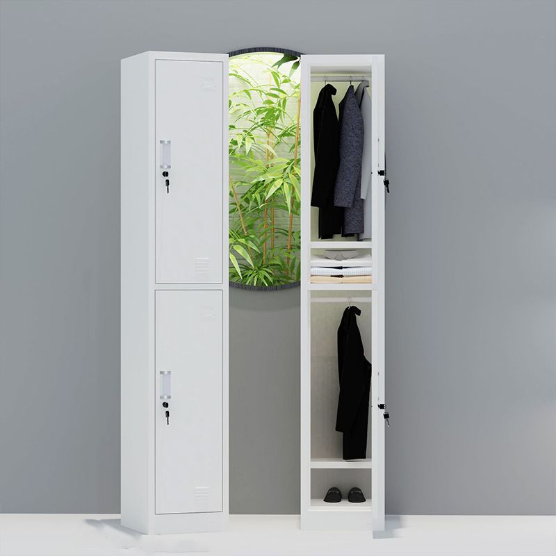 15"L White Wardrobe Armoire Modern Storage Cabinet for Home Use Clearhalo 'Armoires & Wardrobes' 'armoires_wardrobes' 'Bedroom Furniture' 'furn' 'furn_armoires_wardrobes' 'Furniture' 1200x1200_995c5280-5583-465f-97dd-75e0e8dbd422