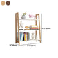 Scandinavian Style Bookshelf Open Back Bookcase for Study Room and Office Clearhalo 'Bookcases' 'furn' 'furn_bookcases' 'Furniture' 'furniture_bookcases' 'kitchen' 'kitchen_bookcases' 'Living Room Furniture' 'Office Furniture' 1200x1200_995c9a0e-df93-4038-86b2-509bcc0f337e